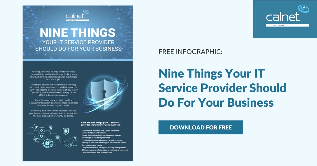 Nine Things Your IT Service Provider Should Do For Your Business ...